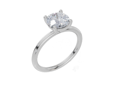 18ct White Gold Round Cut 1.50 Carat of Diamond Ring