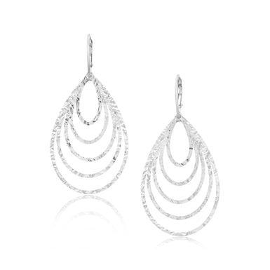 Sterling Silver Tear Drop Earrings