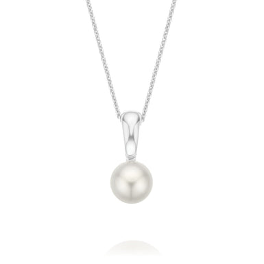 Perla by Autore 18ct White Gold 10mm South Sea Pearl Pendant