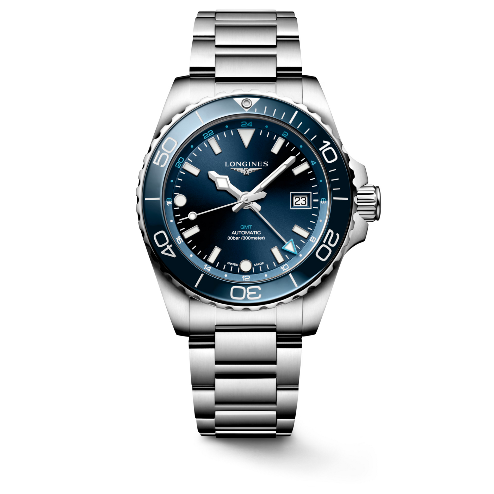 Longines Hydroconquest GMT Watch L37904966