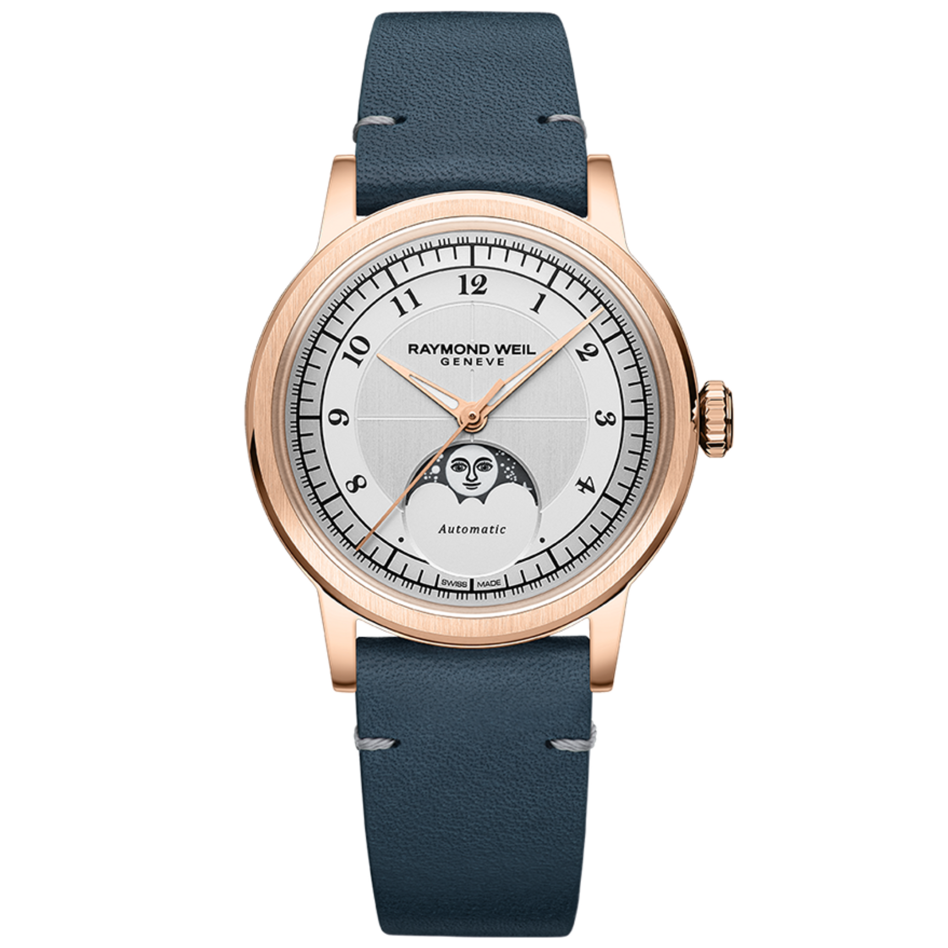 Raymond Weil Millesime Moon Phase Unisex Watch 2145-PC5-05650