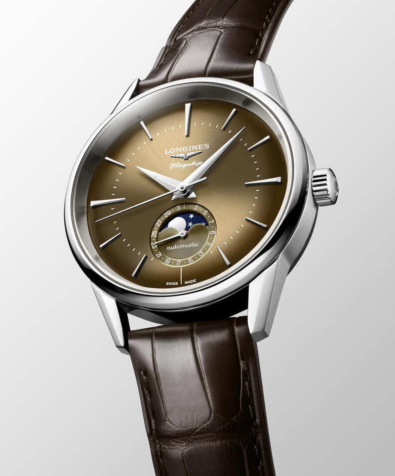 Longines Flagship Heritage Moonphase Watch L48154622