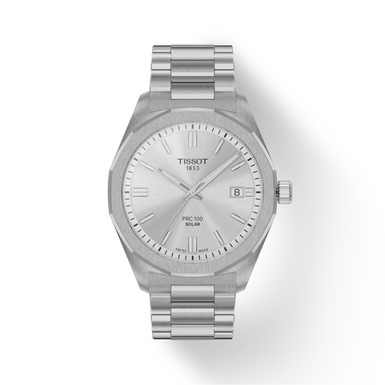 Tissot PRC 100 Solar Quartz 39mm Watch T1514221103100