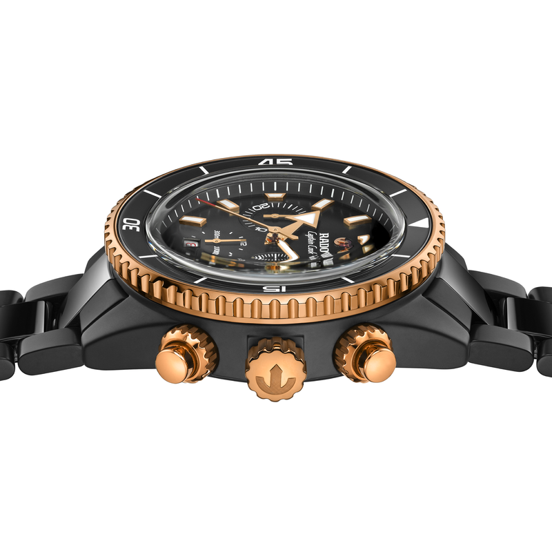 Rado Captain Cook High-Tech Ceramic Automatic Chronograph Watch R32190153