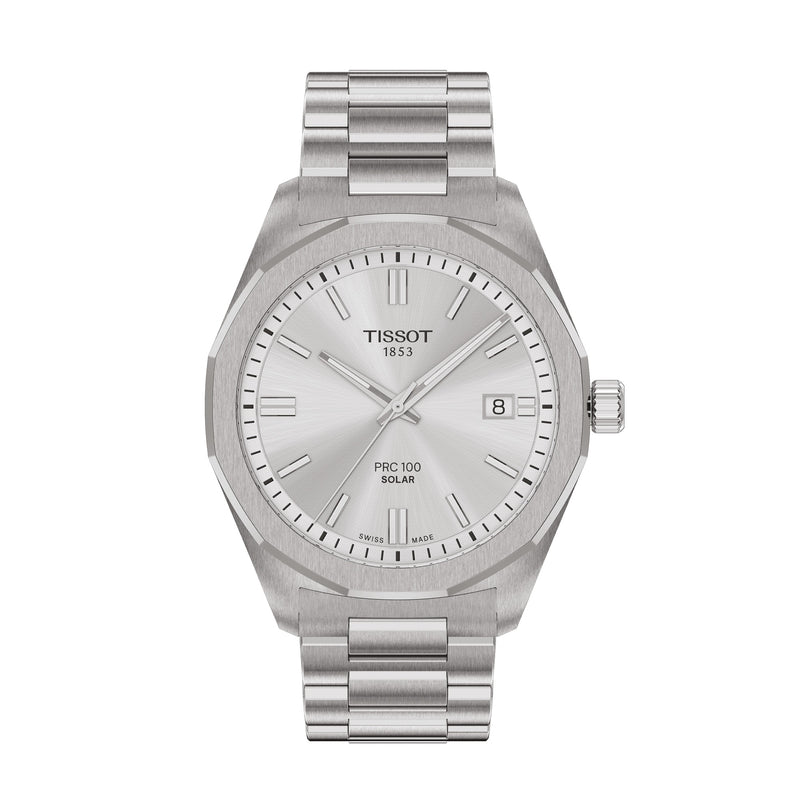 Tissot PRC 100 Solar Quartz 39mm Watch T1514221103100