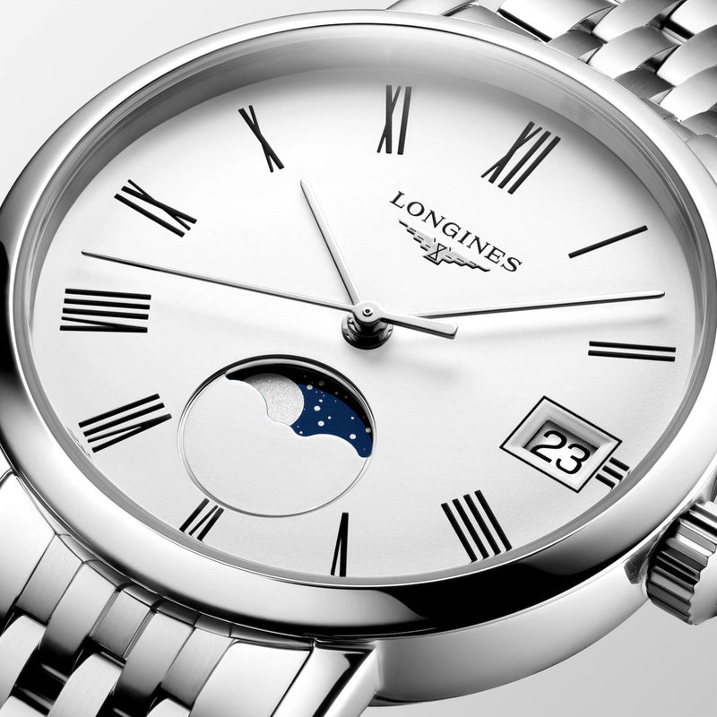 Longines Elegant Collection Moonphase Watch L43304116