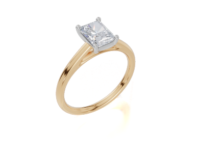 18ct Yellow Gold Radiant Cut 1.00 Carat of Diamond Ring