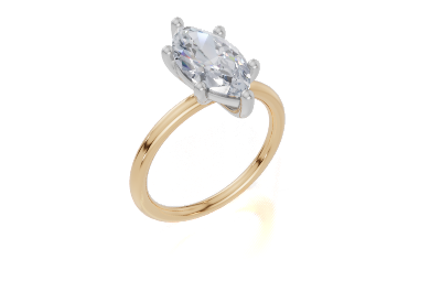 18ct Yellow Gold Marquise Cut 2.00 Carat of Diamond Ring