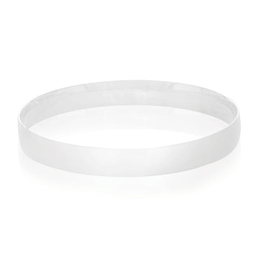 Sterling Silver 68x10mm Polished Bangle