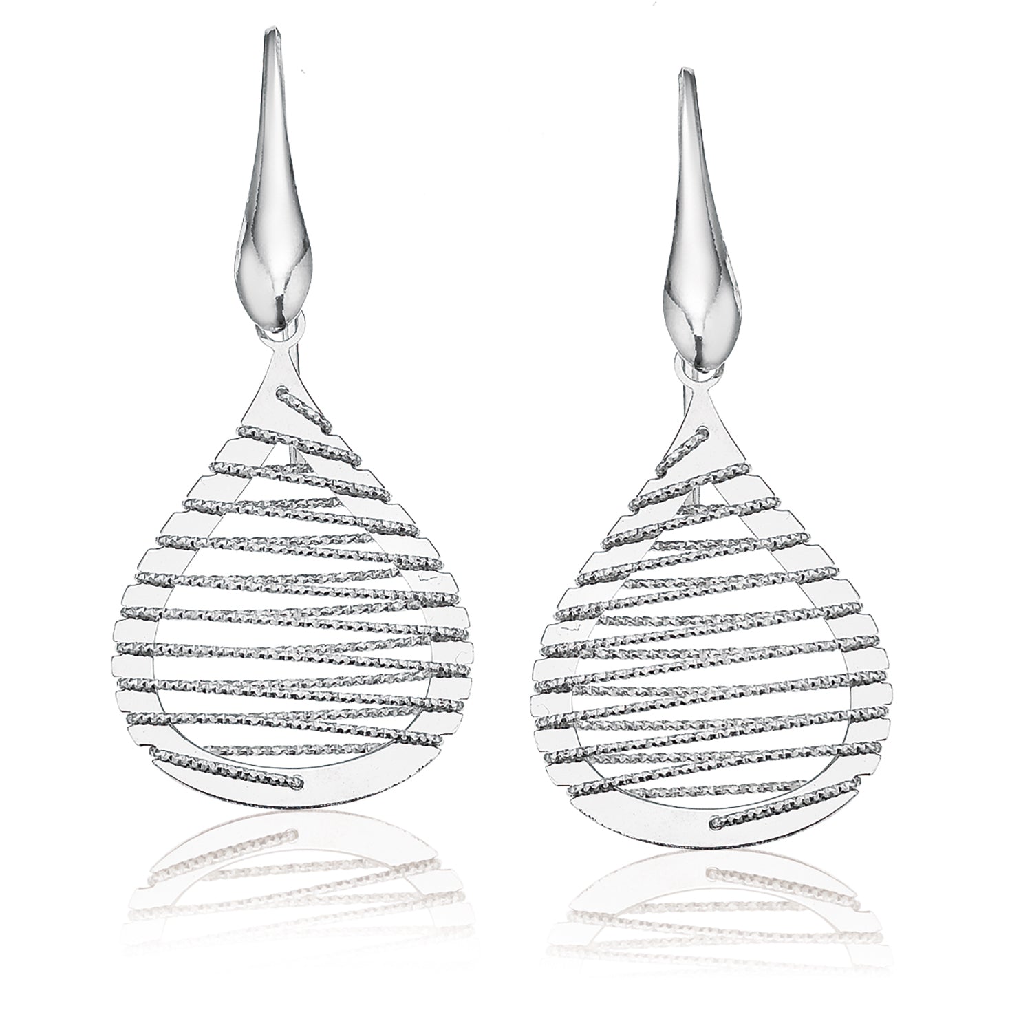 Sterling Silver Tear Drop Earrings
