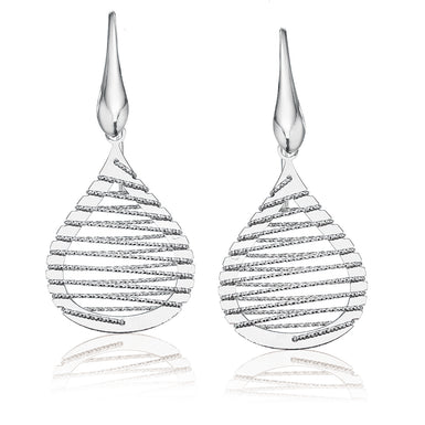 Sterling Silver Tear Drop Earrings
