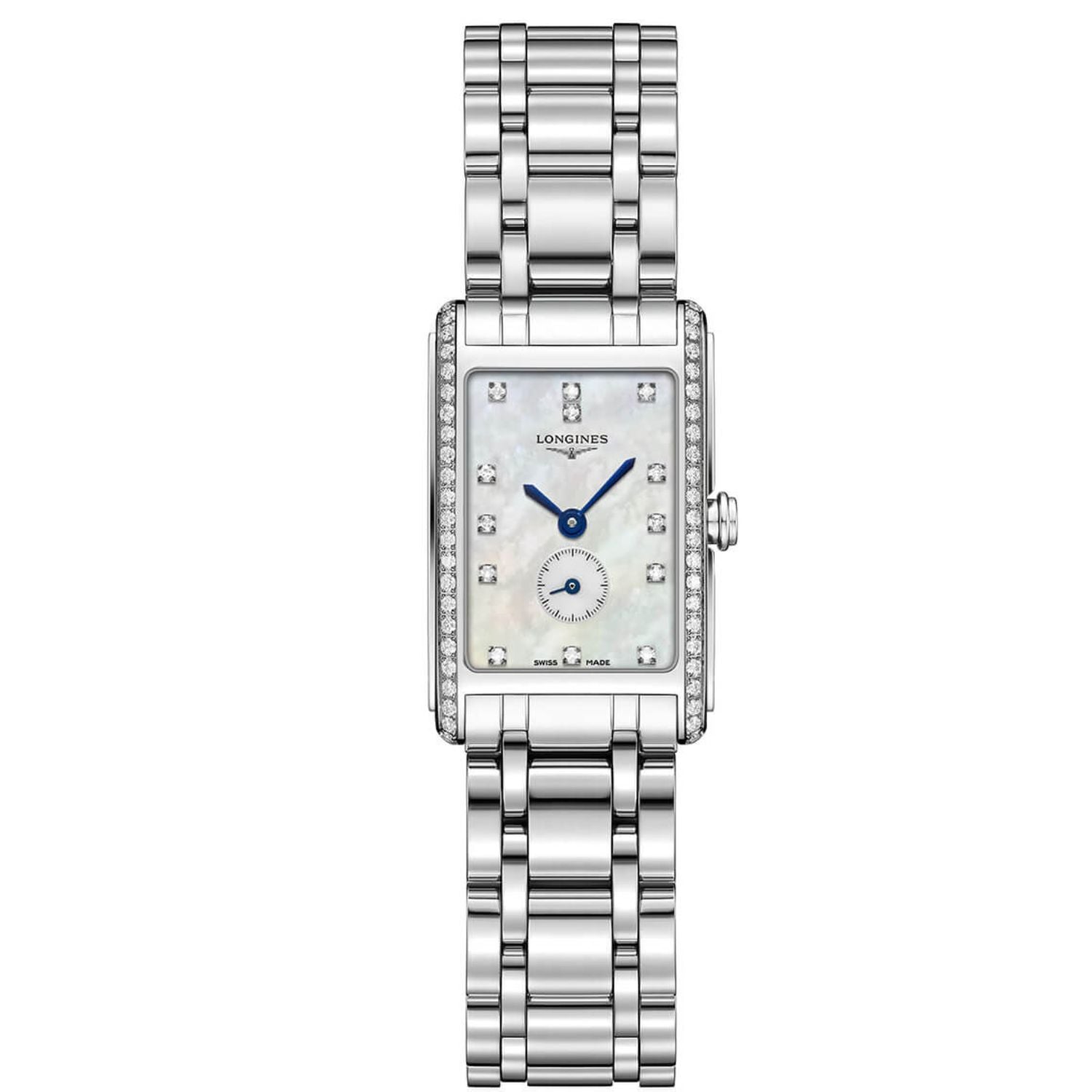 Longines White Mother Of Pearl Dolcevita Ladies Watch L52550876