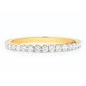 Halo 18ct Yellow Gold Round Brilliant Cut with 0.40 CARAT tw of Diamonds Ring