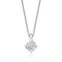 Forevermark 18ct White Gold Round Cut with 1/2 CARAT of Diamond Pendant