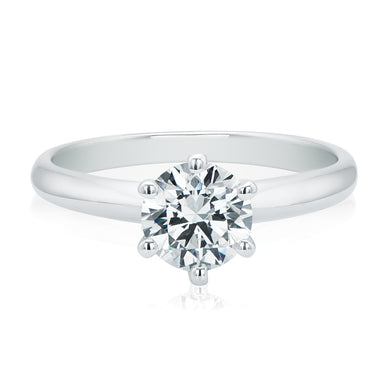 Promise 18ct White Gold Round Brilliant Cut with 1.20 CARAT of Certified Diamonds Ring