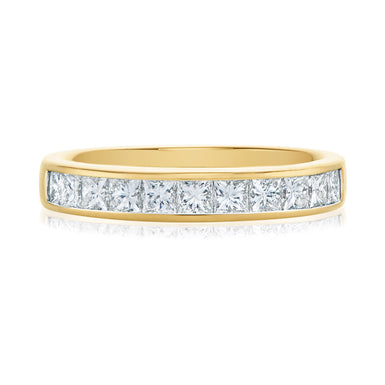 18ct Yellow Gold with 1 CARAT tw of Diamonds Ring