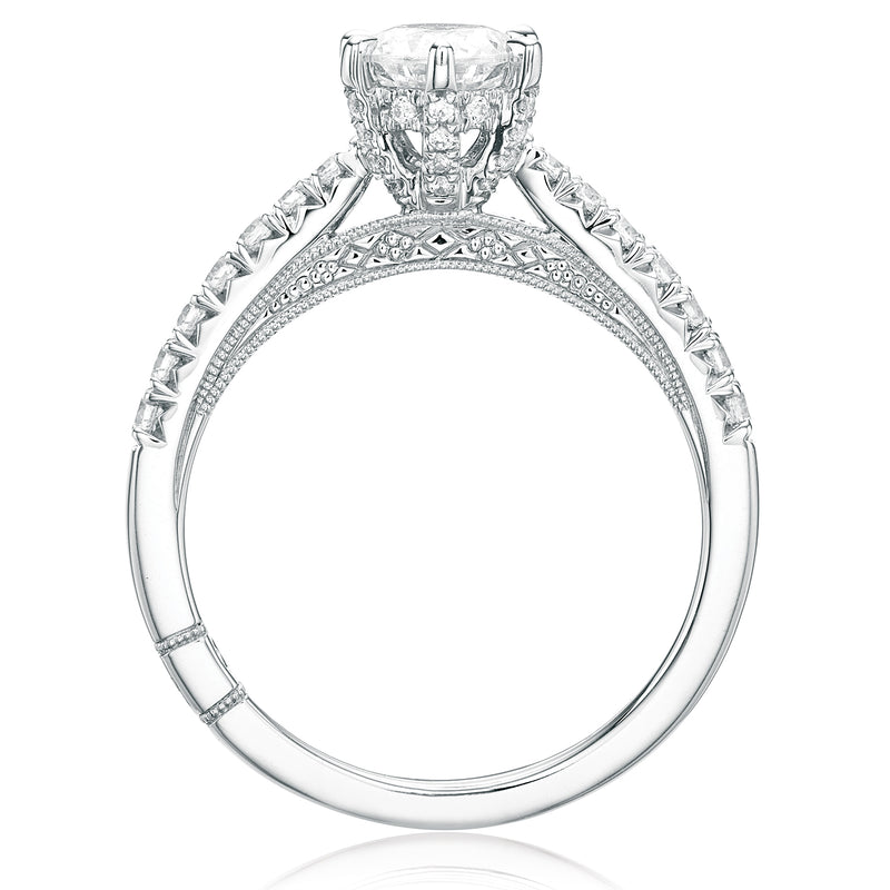 Royale Platinum Round Brilliant Cut 1 CARAT tw of Diamonds Ring