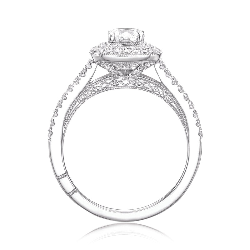 Royale Platinum Round Brilliant Cut 1 CARAT tw of Diamonds Ring