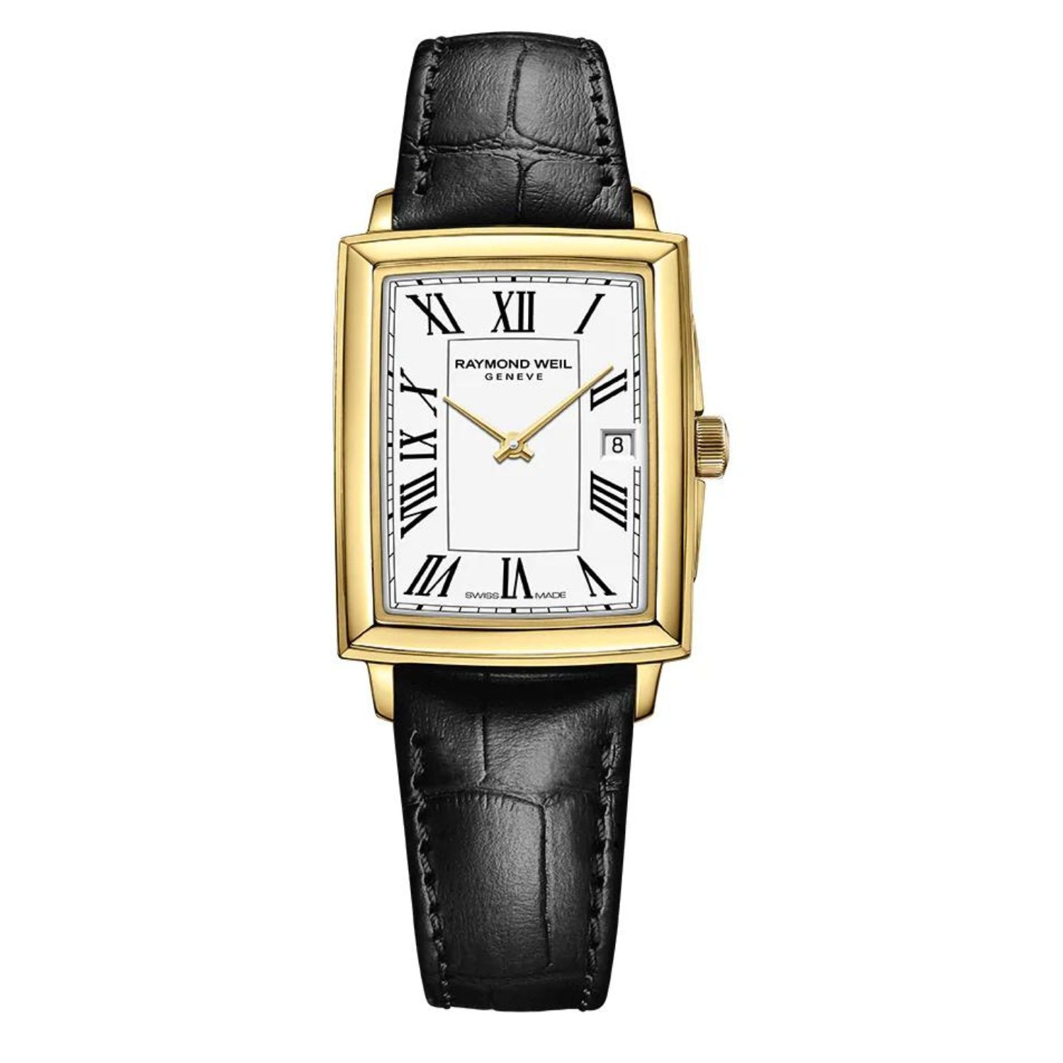 Raymond Weil Toccata Ladies Gold Quartz Leather Watch 5925-PC-00300