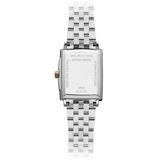 Raymond Weil Toccata Ladies Two-tone Quartz Watch, 22.6 x 28.1 mm