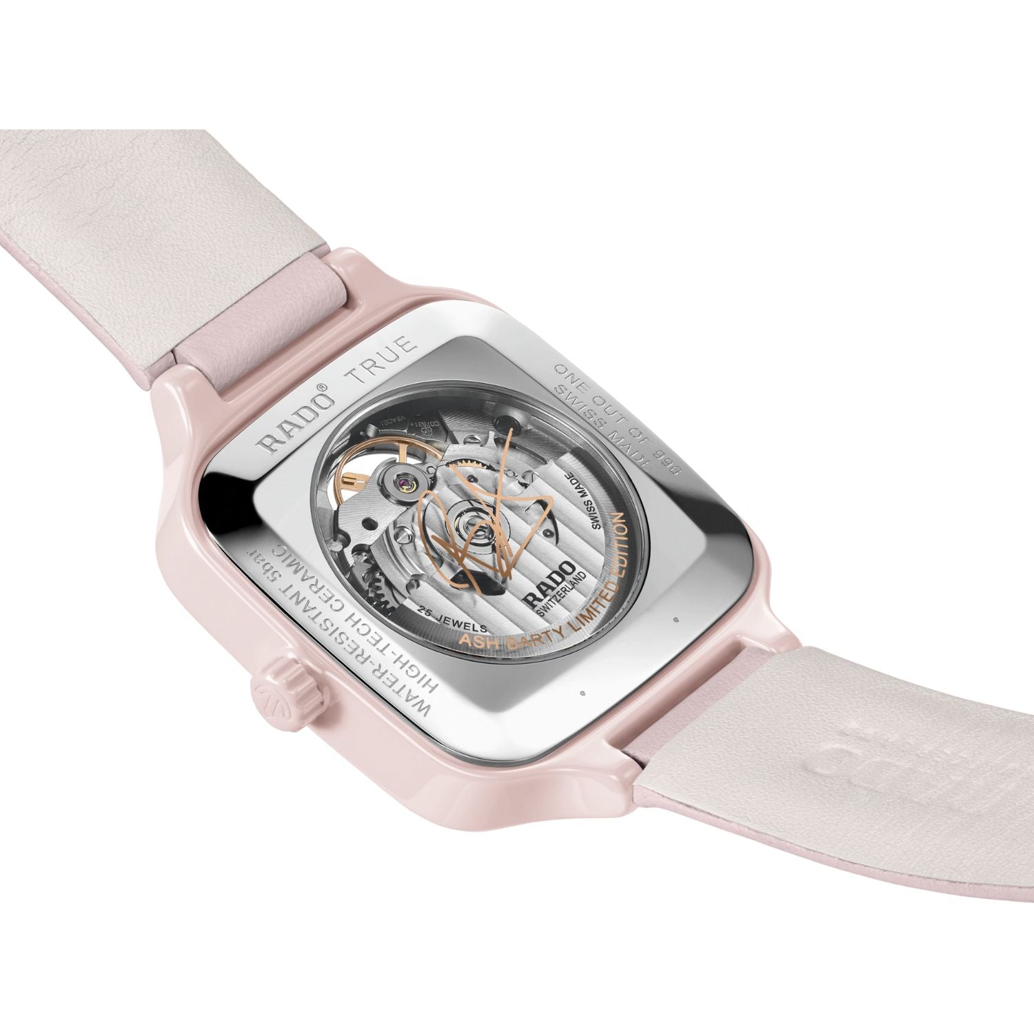 Rado True Square x Ash Barty Limited Edition 38mm Watch R27123905