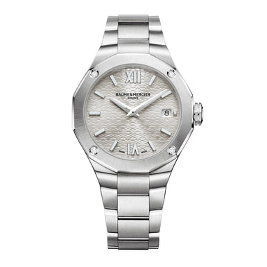 Baume & Mercier Riviera Quartz, Date Display, Diamond Set Women's Watch 36mm
