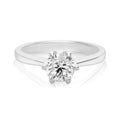 Promise 18ct White Gold Round Brilliant Cut with 1 CARAT of Diamonds Ring