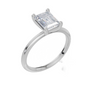 18ct White Gold Emerald Cut 1.50 Carat of  Diamond Ring