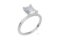 18ct White Gold Emerald Cut 1.50 Carat of  Diamond Ring
