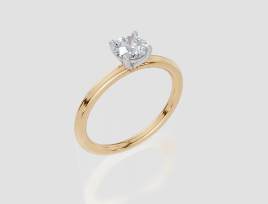 18ct White Gold Round Cut 0.50 Carat of  Diamond Ring