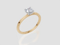 18ct White Gold Round Cut 0.50 Carat of  Diamond Ring
