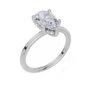 18ct White Gold Pear Cut 1.57 Carat tw of  Diamond Ring