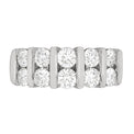 18ct White Gold Round Brilliant Cut with 1 1/2 CARAT tw of Diamonds Ring