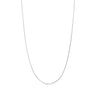 18 White Gold 45-50cm Snake Adjustable Chain