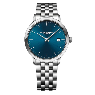 Raymond Weil Toccata Men's Classic Steel Blue Dial Quartz Watch 5485-ST-50001