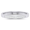 18ct White Gold Princess Cut with 1/4 CARAT tw of Diamonds Ring