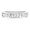 18ct White Gold Princess Cut with 1 CARAT tw of Diamonds Ring