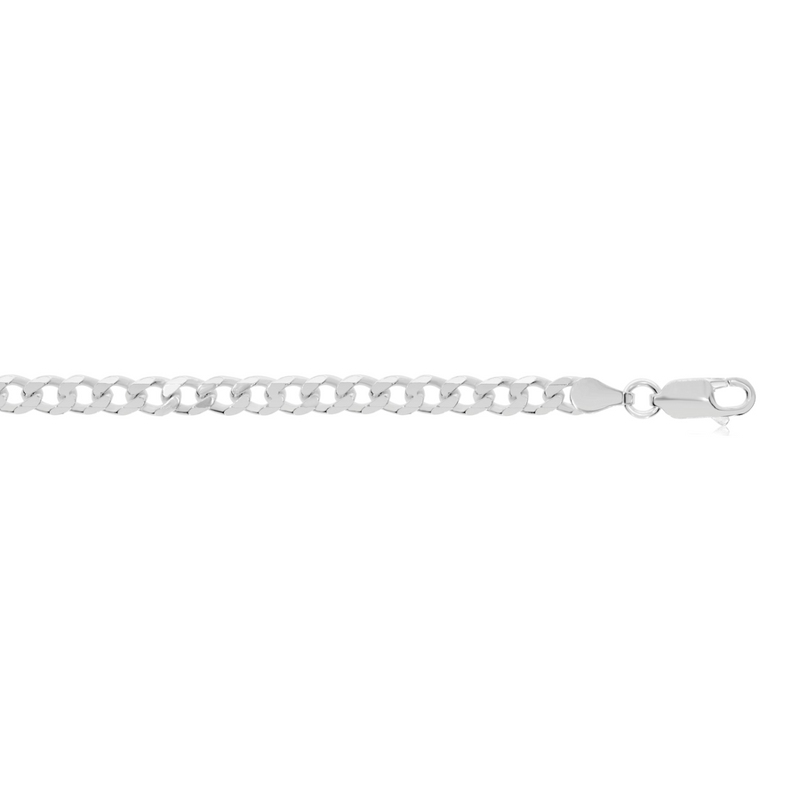 Sterling Silver 50cm Bevdicut 120 Gauge Chain