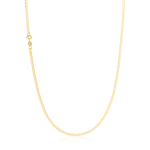 9ct Yellow Gold 45cm Anchor 60 Gauge Chain