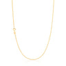 9ct Yellow Gold 50cm 40 Gauge Diacut Curb Chain