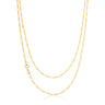 9ct Yellow Gold 60cm 50 Gauge 1:3 Figaro Chain