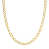 9ct Yellow Gold 50cm Long Curb 150 Gauge Chain