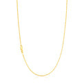 9ct Yellow Gold 50cm 30 Gauge Rope Chain