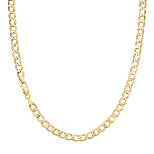 9ct Yellow Gold 55cm Curb 150 Gauge Chain