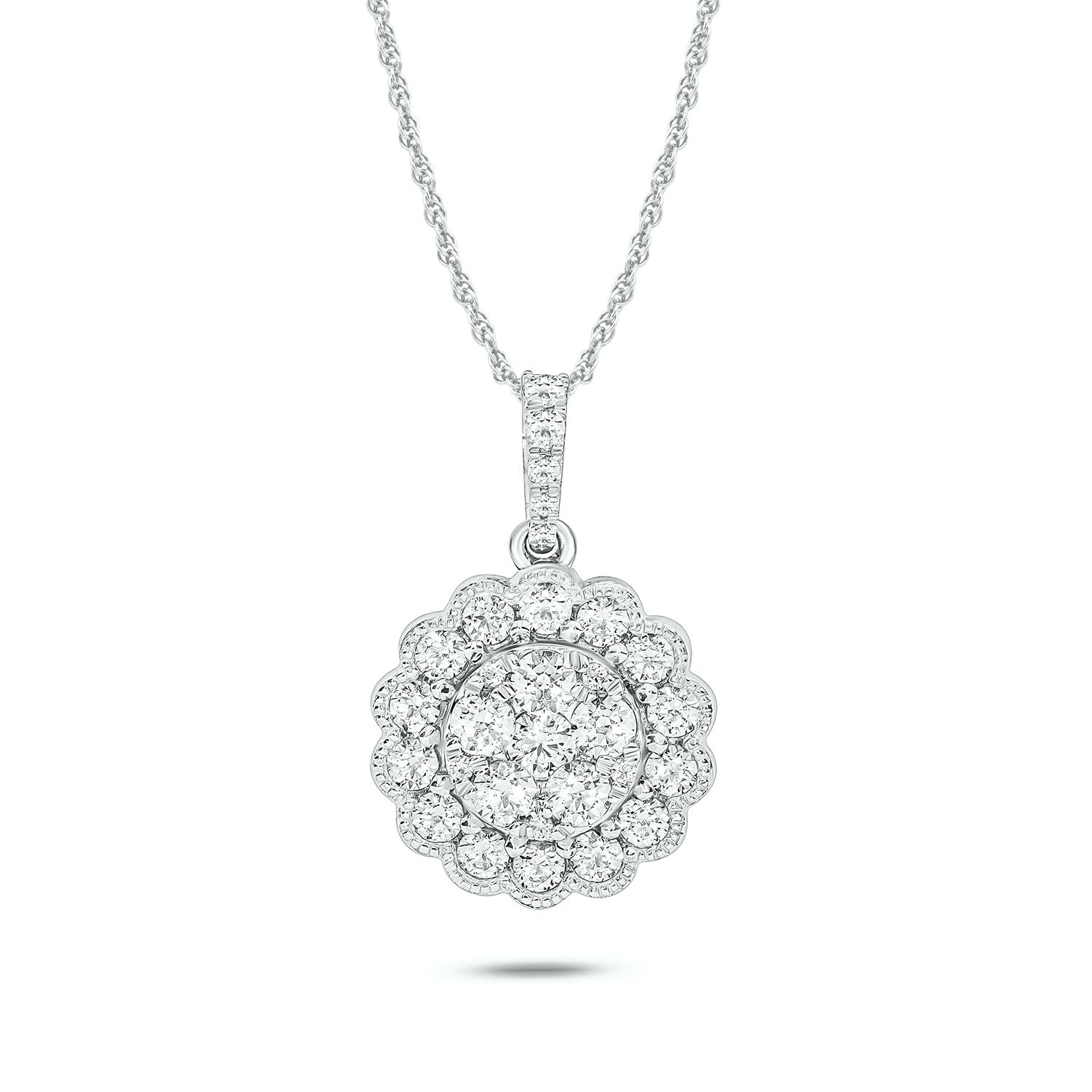 14ct white gold deals necklace