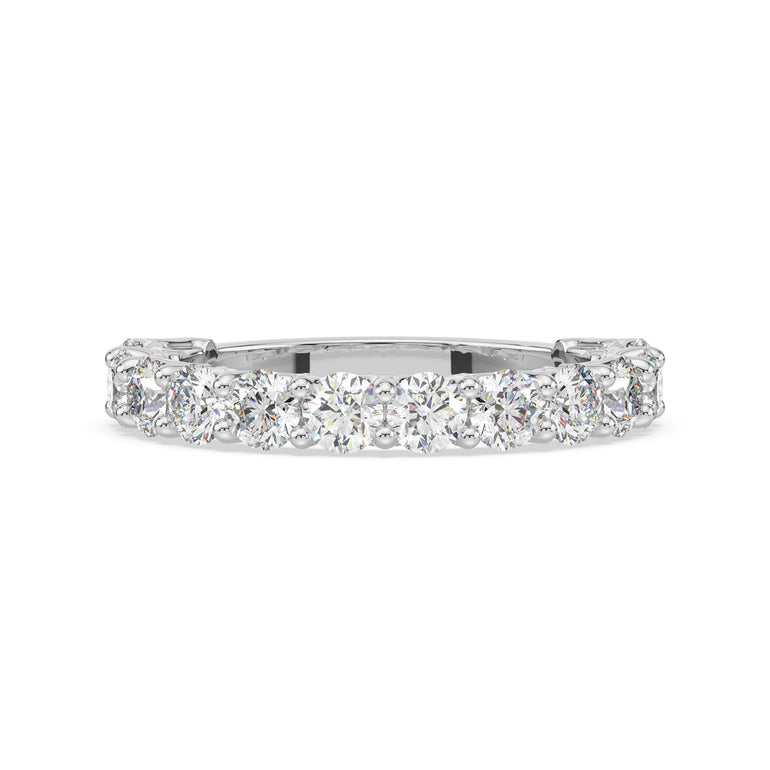 18ct White Gold Round Cut 1.50 ctw Lab Grown Diamond Ring