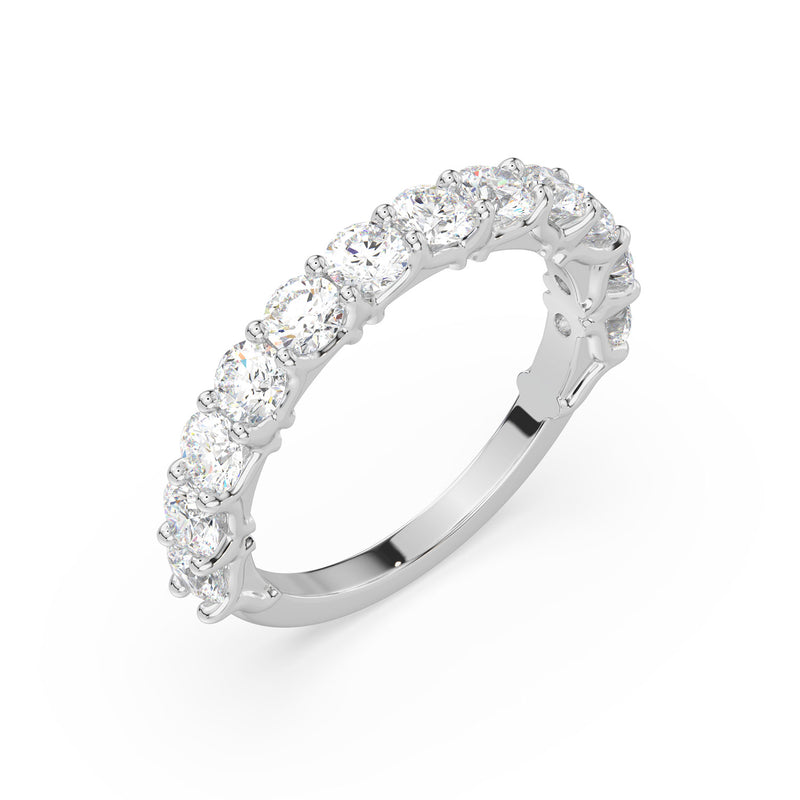 18ct White Gold Round Cut 1.50 ctw Lab Grown Diamond Ring