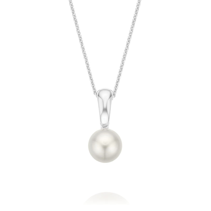 Perla by Autore 18ct White Gold 10mm South Sea Pearl Pendant