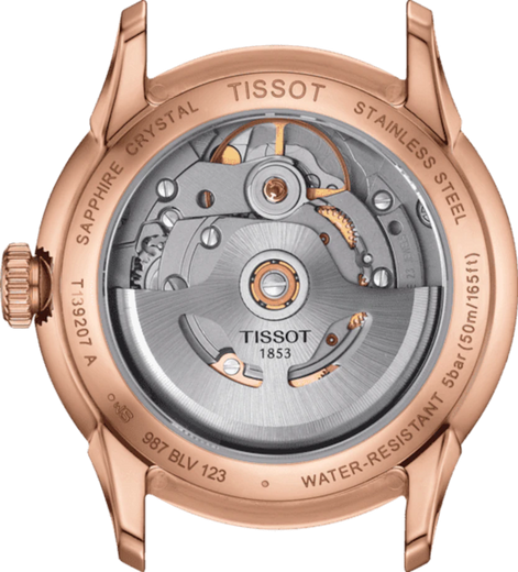 Tissot Chemin Des Tourelles Powermatic 80 34 Mm Watch T1392073603100