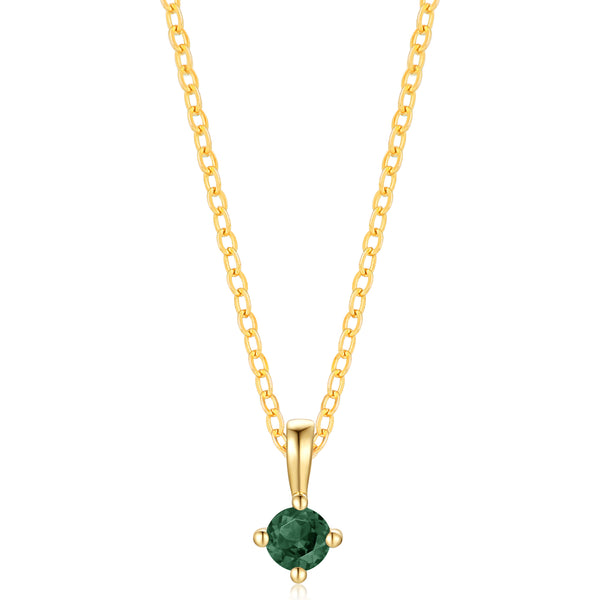 9ct white gold Natural Emerald & Diamond pendant. 9ct white gold Natural Emerald & Diamond pendant.